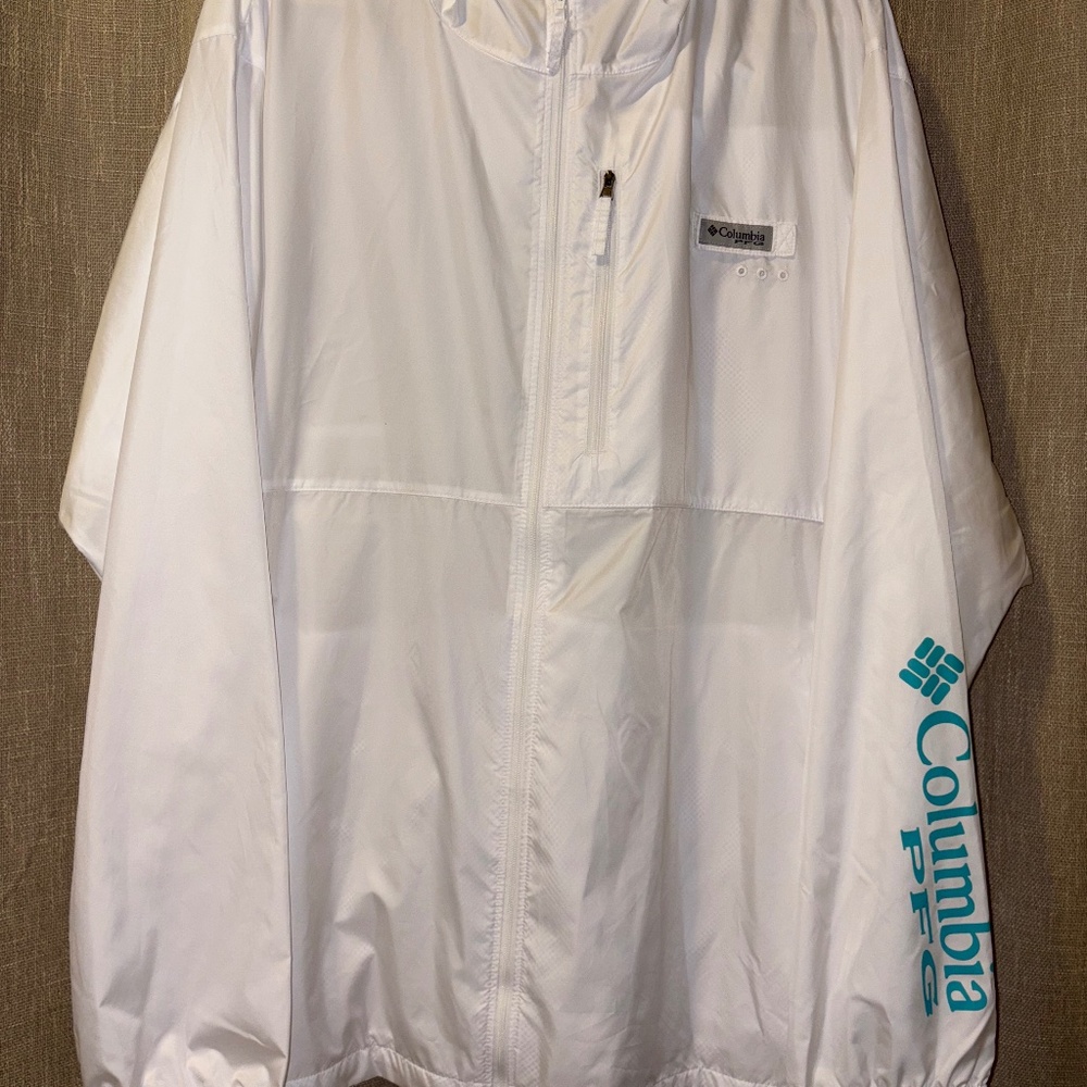 Columbia | Men's PFG Windbreaker with hoodie | Size XXL